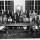 Committee of the Bund Organization in New York, 1950s. Emanuel Scherer is seated fourth from the left. Courtesy of YIVO Institute for Jewish Research.